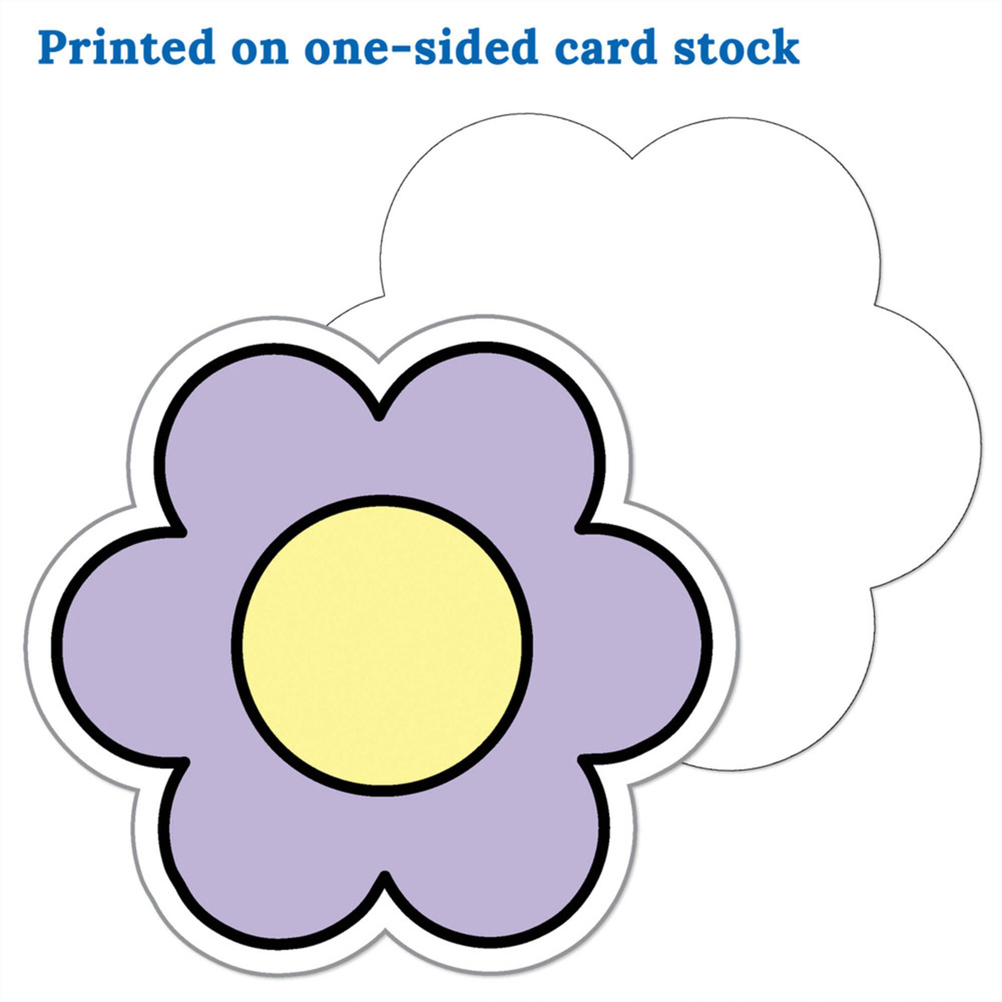 Carson Dellosa® Education Happily Ever Elementary Retro Remix Flowers Cutouts Set, 6ct.